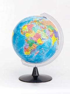 16 cm political globe